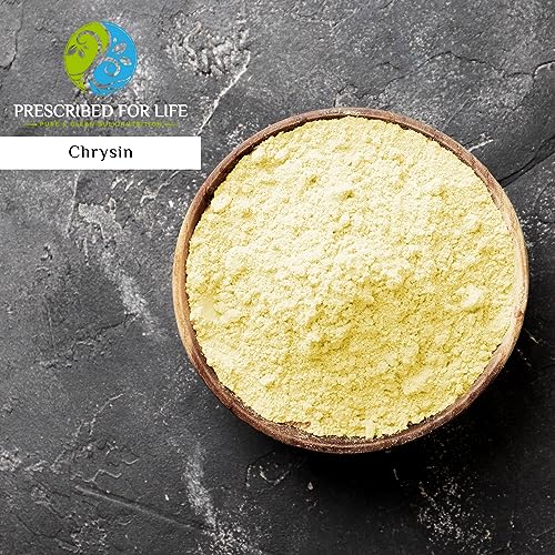 Chrysin Powder | 98% High Purity, Natural Flavonoids | Vegan | Keto