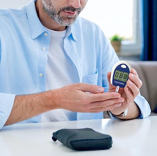 KetoBM Blood Ketone Meter Kit with Monitor & Strips