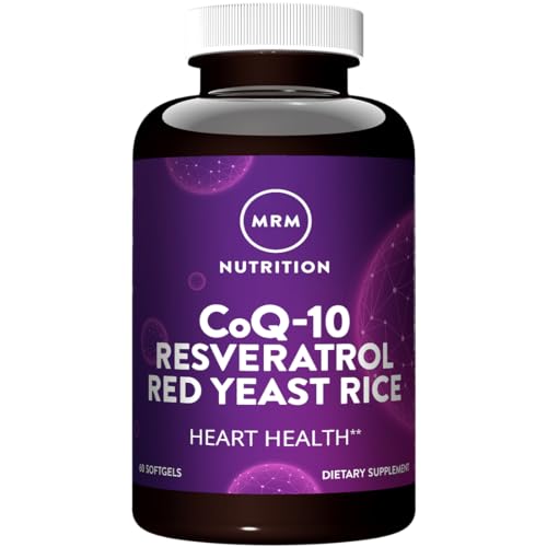 MRM Nutrition CoQ-10 Resveratrol Red Yeast Rice