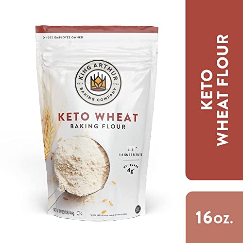 King Arthur, Keto Wheat Flour Blend, 1-to-1 Substitute