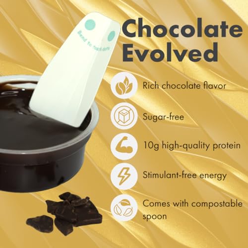 Chocolate Energy Pods: Keto-Friendly Snack Fudge, 10g Protein