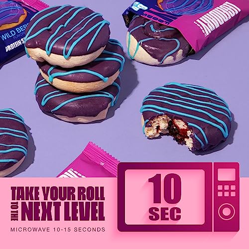 Wild Berry Flavored Protein Breakfast Rolls - 10-pack