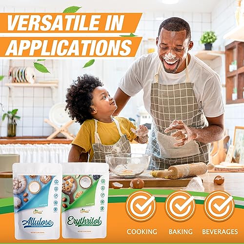 Keto-Friendly Allulose Sweetener: 342 Servings, Zero Calories