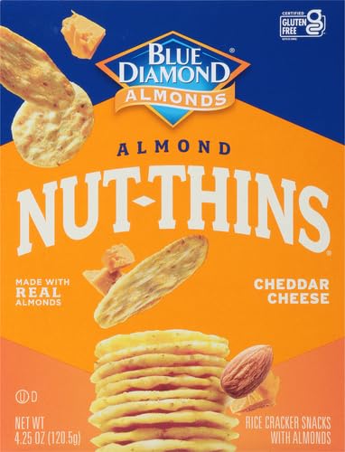 Cheddar Cheese Almond Nut Thins, 4.25 Oz