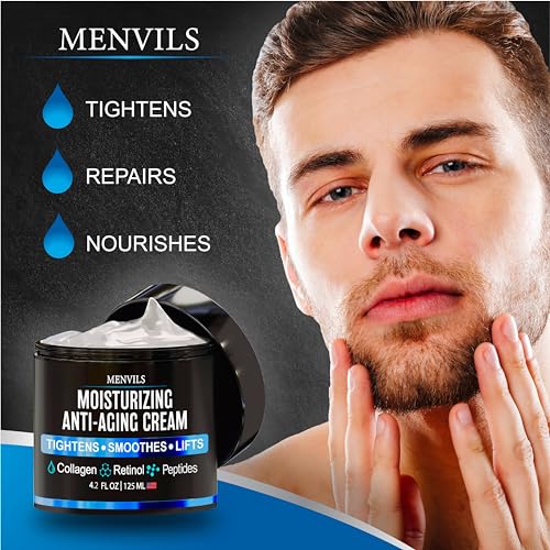 Collagen & Retinol Face Cream for Men - 4.2 OZ