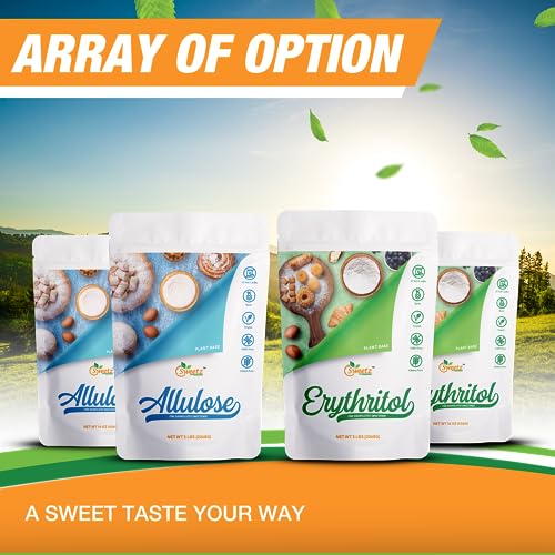 Keto-Friendly Allulose Sweetener: 342 Servings, Zero Calories