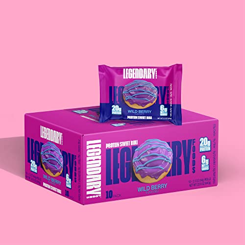 Wild Berry Flavored Protein Breakfast Rolls - 10-pack