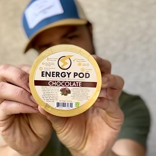 Chocolate Energy Pods: Keto-Friendly Snack Fudge, 10g Protein