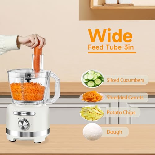 16-Cup Keto Food Processor with 7 Blades, 9 Functions