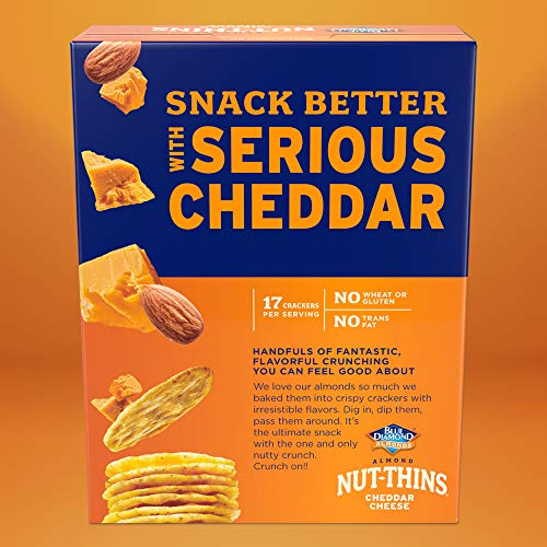 Cheddar Cheese Almond Nut Thins, 4.25 Oz