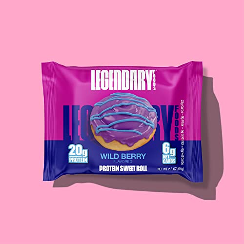 Wild Berry Flavored Protein Breakfast Rolls - 10-pack