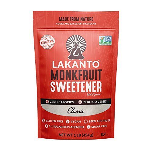 Lakanto Powdered Monk Fruit Sweetener - Keto Friendly