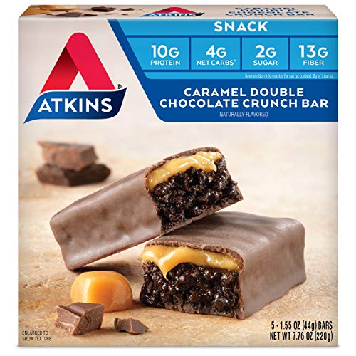 Low-Sugar Keto Protein Bar, Caramel Double Chocolate