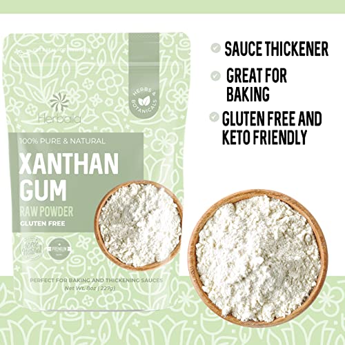 8 oz Xanthan Gum Powder for Keto Baking and Cooking