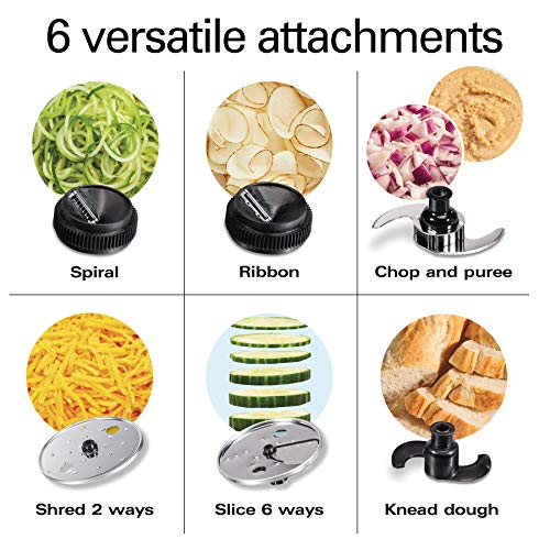 Hamilton Beach Professional Food Processor & Veggie Spiralizer