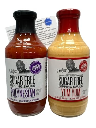 Keto-Friendly Condiment Bundle: G Hughes Polynesian & Yum Yum