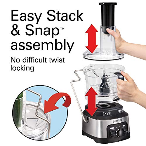 Hamilton Beach Professional Food Processor & Veggie Spiralizer