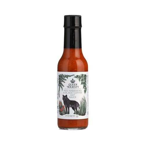 Queen Majesty Red Habanero & Black Coffee Hot Sauce