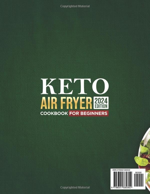 Keto Air Fryer Cookbook: 1500 Healthy Low Carb Recipes
