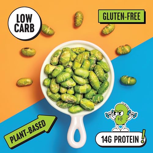 The Only Bean Crunchy Roasted Edamame Snack Variety Pack