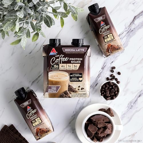 Keto Friendly Atkins Mocha Latte Protein Shake