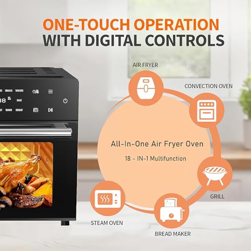 32 QT Extra Large Keto Air Fryer Combo