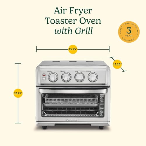 Cuisinart Air Fryer + Convection Toaster Oven, 8-in-1