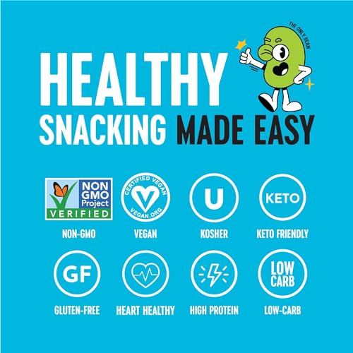 The Only Bean Crunchy Roasted Edamame Snack Variety Pack