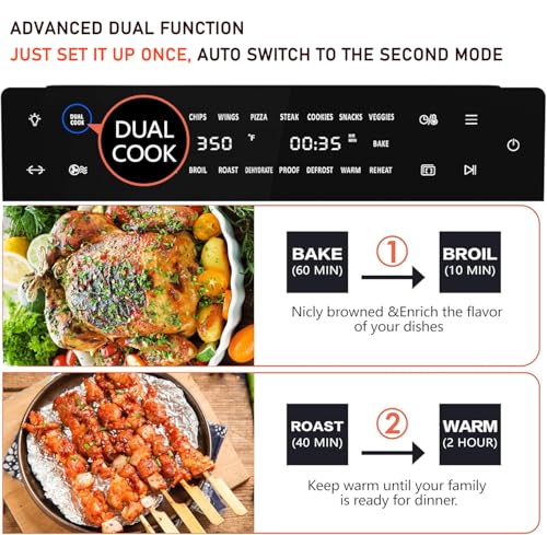 32 QT Extra Large Keto Air Fryer Combo