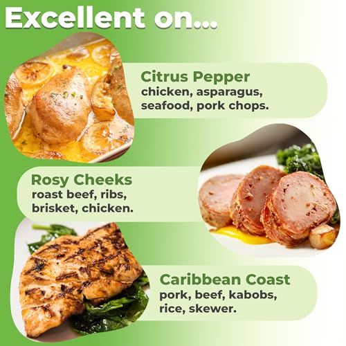 Organic Chicken Seasoning Set | Citrus, Rosy Cheeks, Caribbean