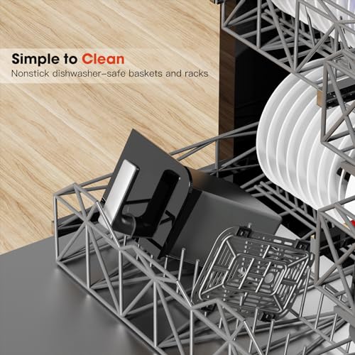 Large Dual Air Fryer with Independent Temperature Control