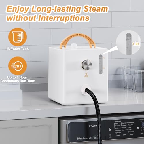 AUXCO Handheld Steam Cleaner for Keto-Friendly Cleaning