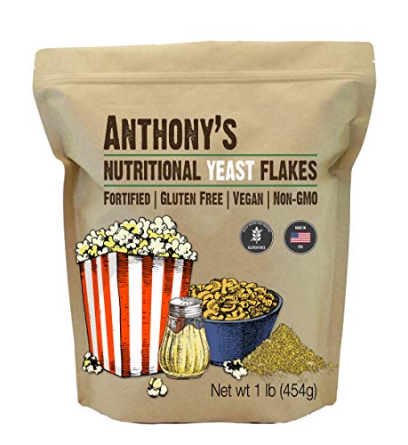 Anthony's Premium Keto Nutritional Yeast Flakes, 1 lb