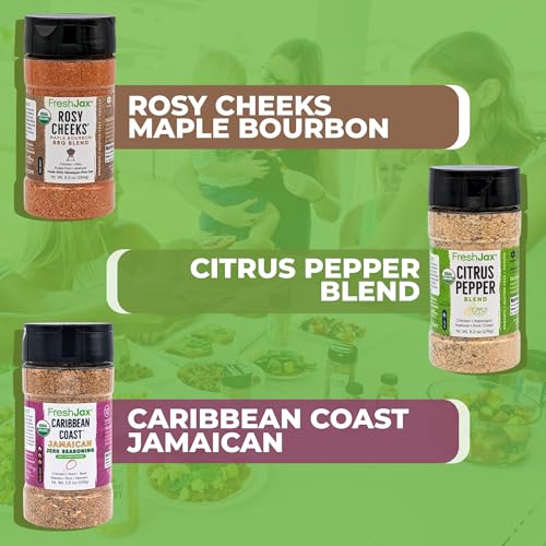 Organic Chicken Seasoning Set | Citrus, Rosy Cheeks, Caribbean