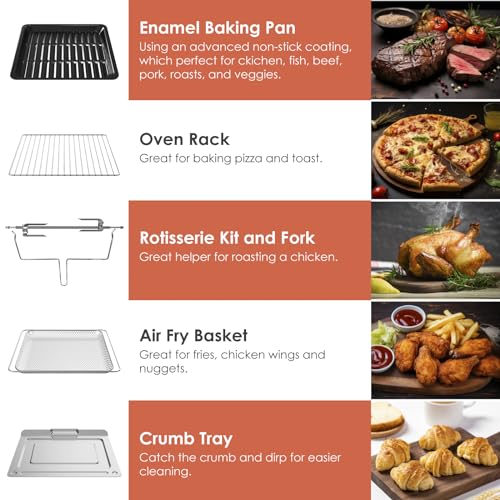 32 QT Extra Large Keto Air Fryer Combo