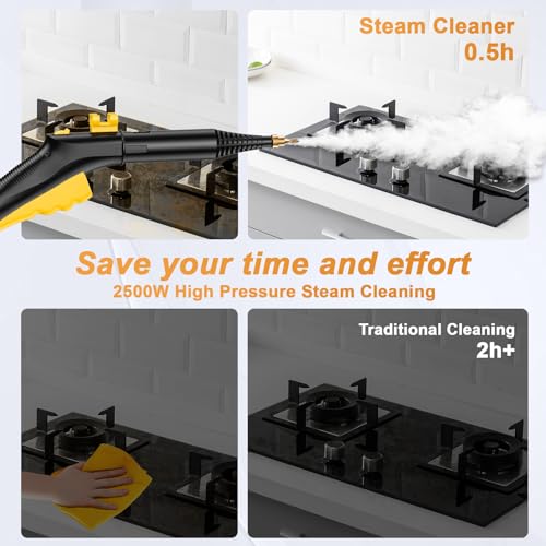 AUXCO Handheld Steam Cleaner for Keto-Friendly Cleaning