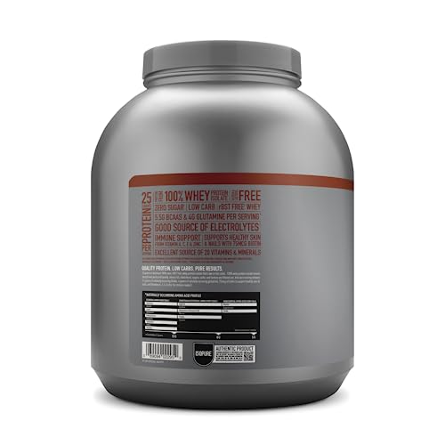 Isopure Whey Protein Powder for Immune Support, Dutch Chocolate