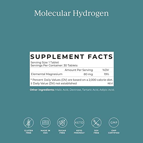 Keto Antioxidant Drink: Hydrogen Water Tablets - 30 tablets