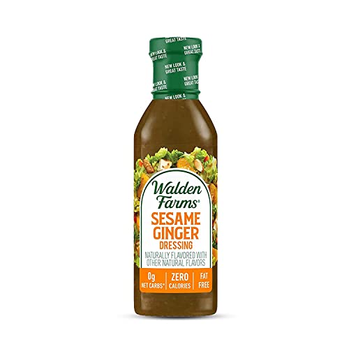 Sugar Free Sesame Ginger Dressing, Keto Friendly 12 oz