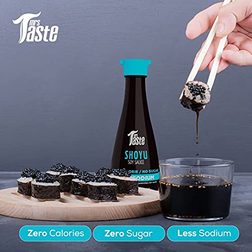 Sugar-Free Soy Sauce: Zero Calories, Low Sodium, Keto/Paleo-Friendly