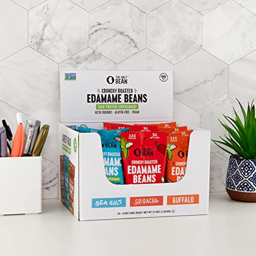 The Only Bean Crunchy Roasted Edamame Variety Pack
