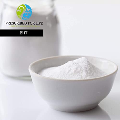 Butylated Hydroxytoluene Powder | Food Preservation | Vegan/GL Free/non GMO | 4 oz