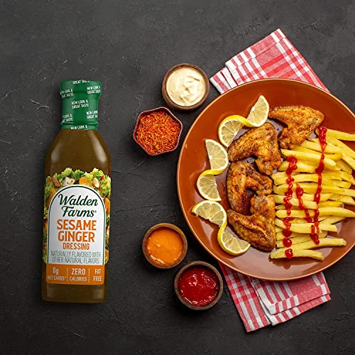 Sugar Free Sesame Ginger Dressing, Keto Friendly 12 oz