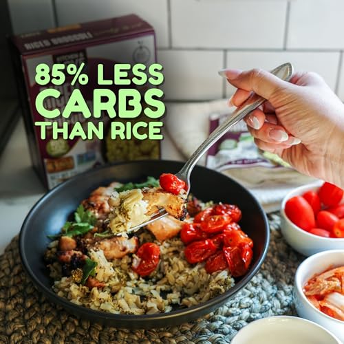 Riced Broccoli 8 oz (3 Pack) | Keto-Friendly, Vegan