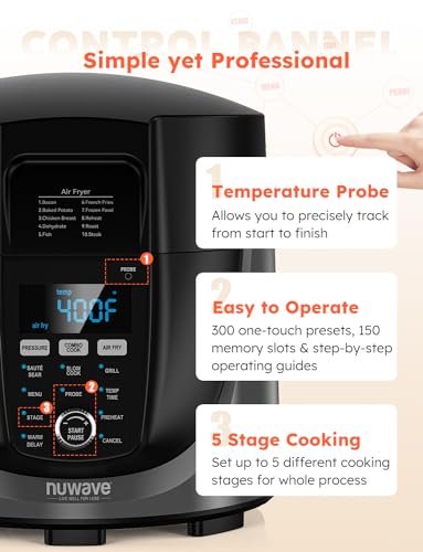 Nuwave Duet Electric Pressure Cooker & Air Fryer