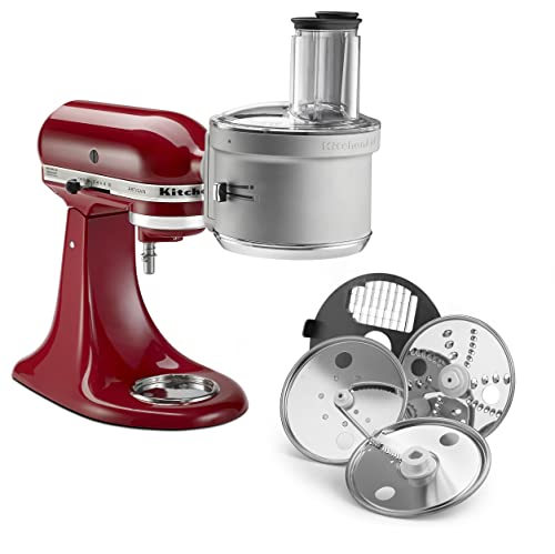 KitchenAid Spiralizer Plus & Food Processor Attachments - Silver
