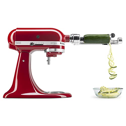 KitchenAid Spiralizer Plus & Food Processor Attachments - Silver