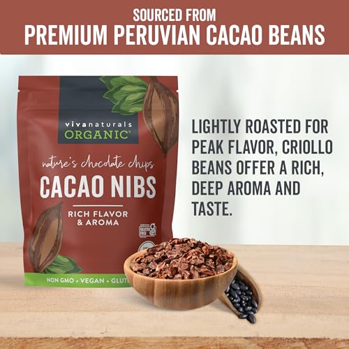 Organic Keto-Friendly Cacao Nibs for Gluten-Free Baking