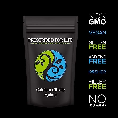 Pure Vegan Calcium Powder for Bone Health & Cardiovascular Support