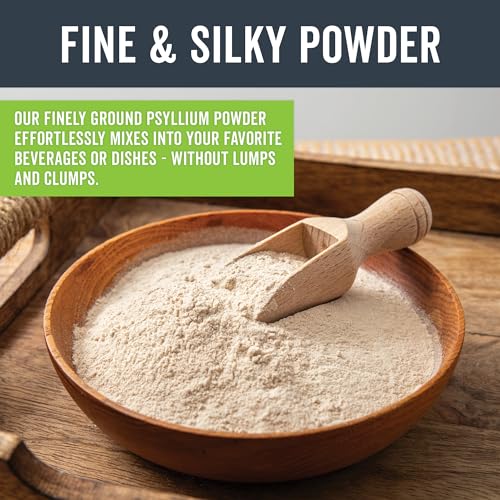 Certified Organic Psyllium Husk Powder - Ideal for Keto